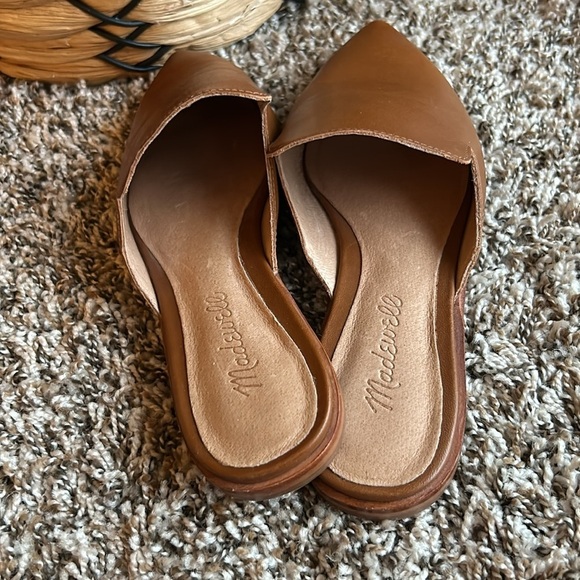 NWOB Madewell Cognac Gemma Mules - Picture 7 of 8